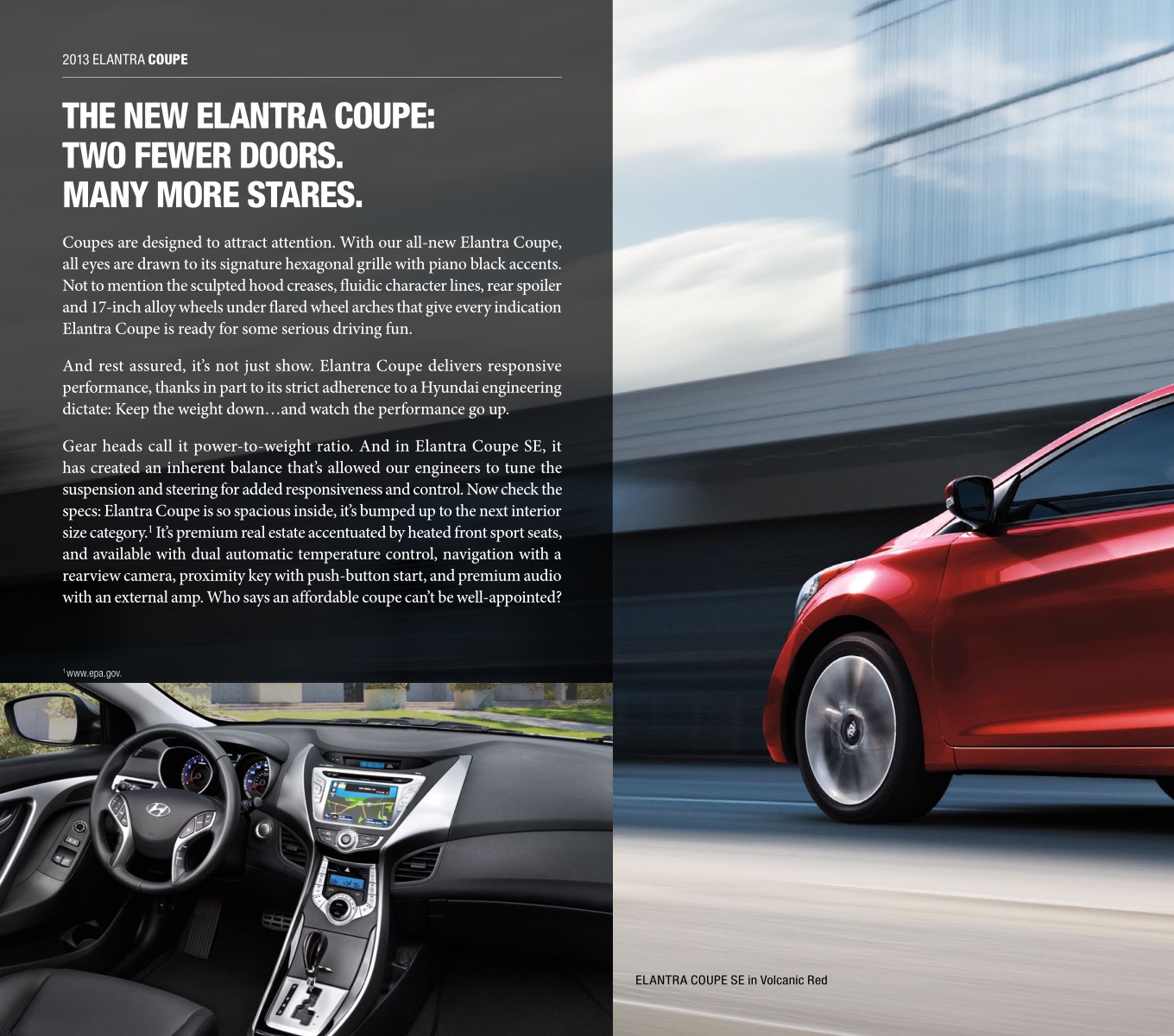 2013 Hyundai Elantra Brochure Page 16